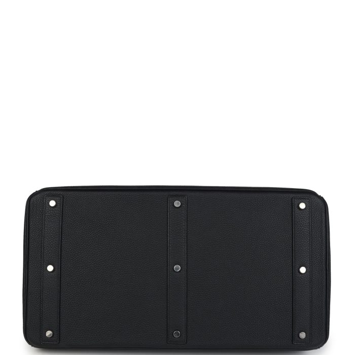 Handmade Bag HB HAC 50 Black Togo Palladium Hardware - 图片 6