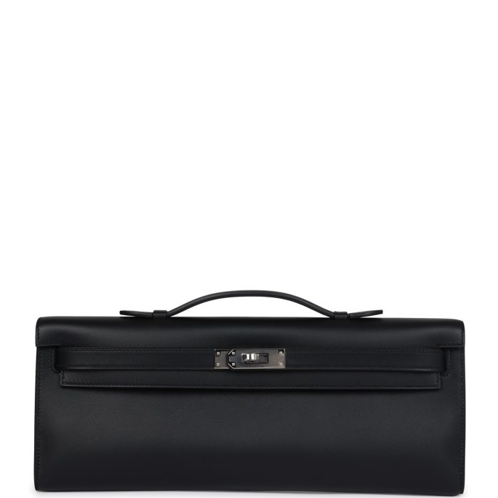 Handmade Bag HKC Black Swift Palladium Hardware