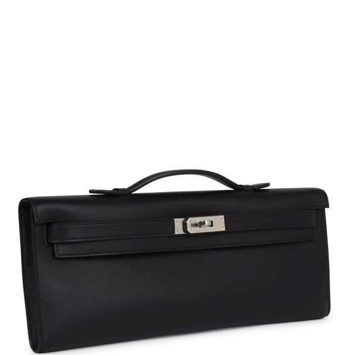 Handmade Bag HKC Black Swift Palladium Hardware - 图片 2
