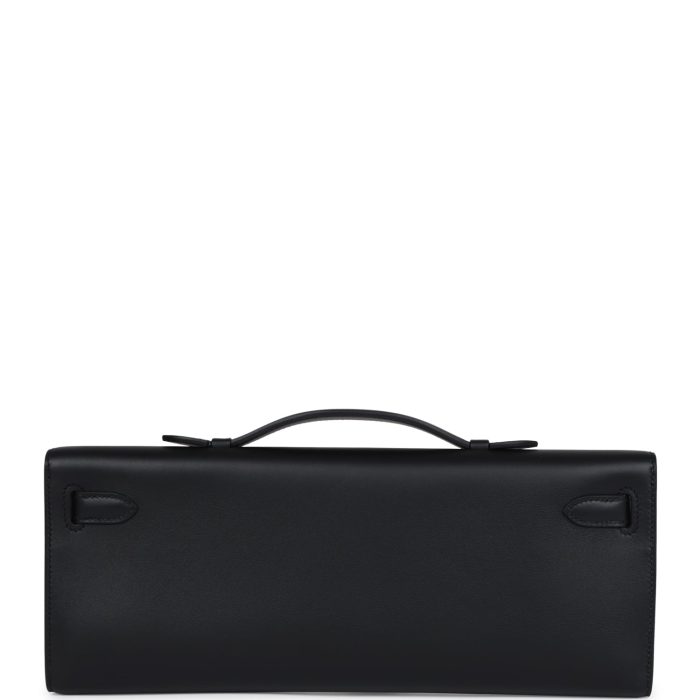 Handmade Bag HKC Black Swift Palladium Hardware - 图片 4