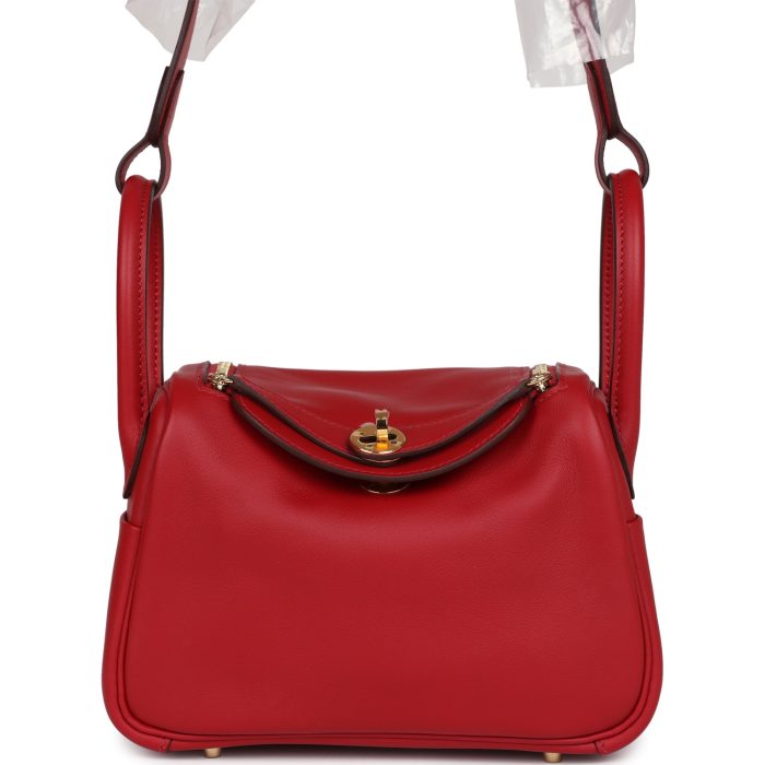 Handmade MHL Rouge Casaque Swift Gold Hardware