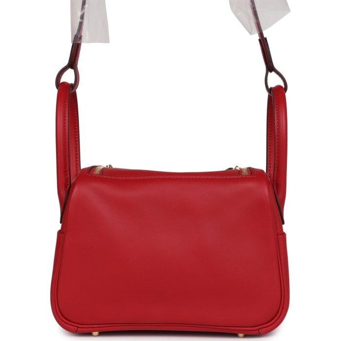 Handmade MHL Rouge Casaque Swift Gold Hardware - 图片 4