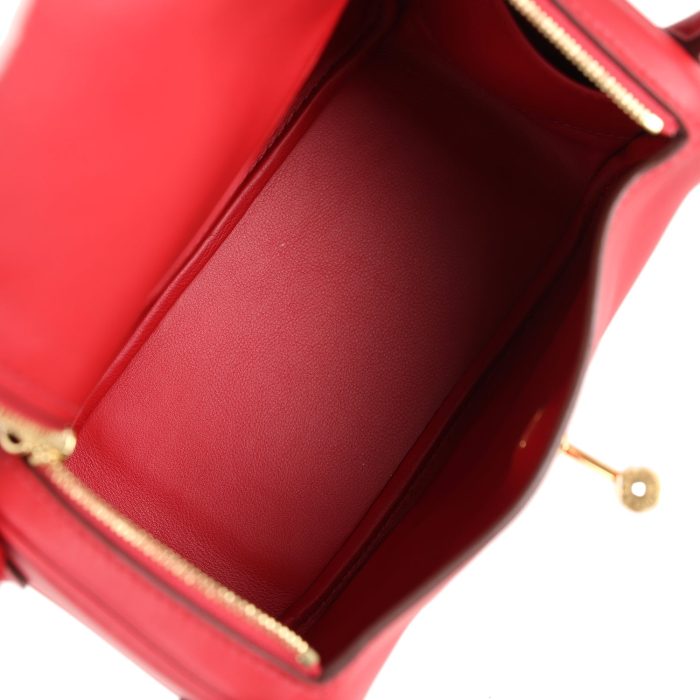 Handmade MHL Rouge Casaque Swift Gold Hardware - 图片 8