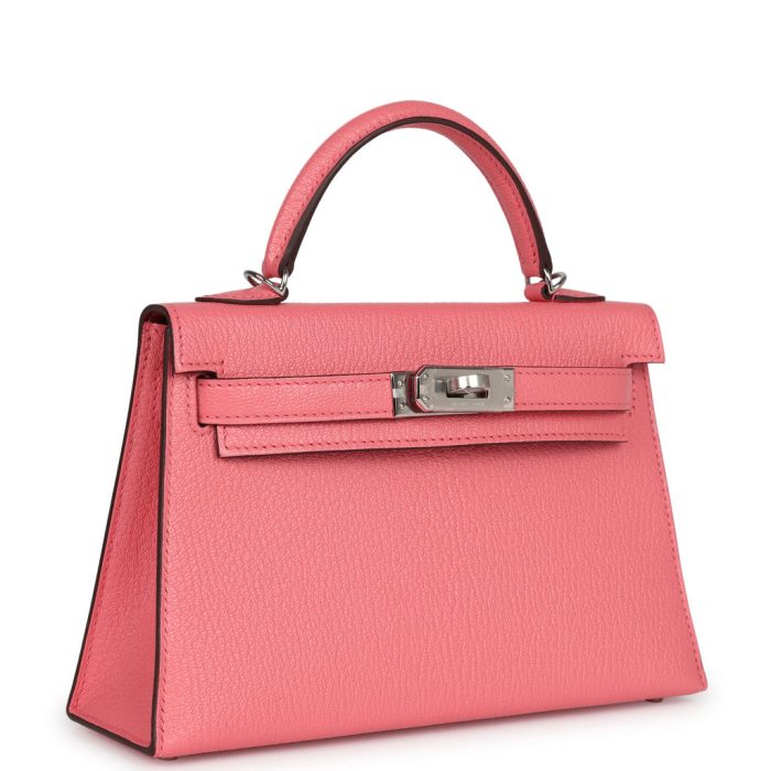 Handmade HKS 20 Rose D’Ete Verso Chèvre Palladium Hardware - 图片 2