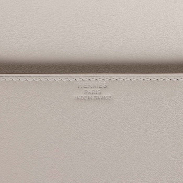 Handmade Bag HSKC Gris Pale Swift - 图片 7