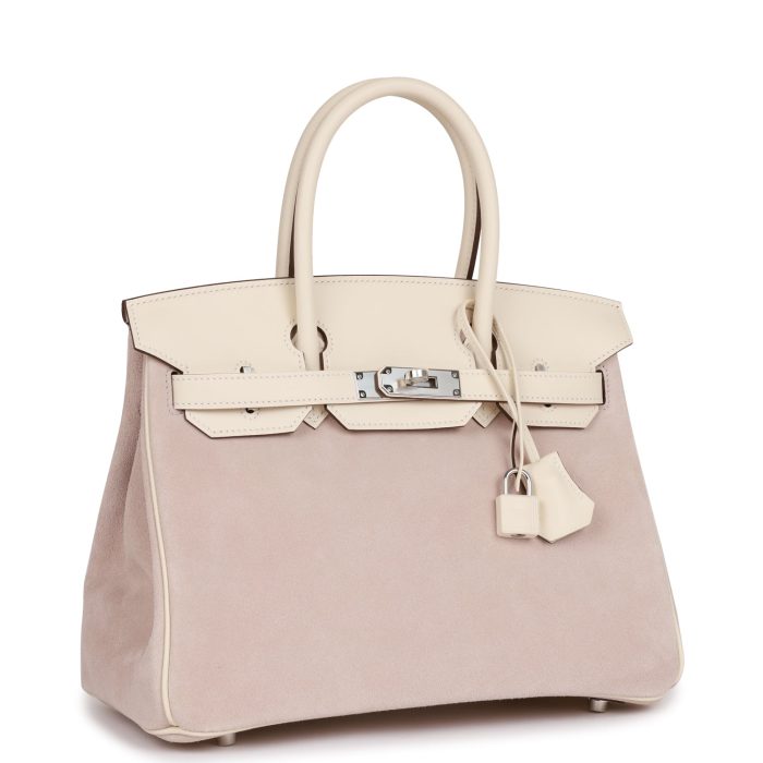 Handmade Bag HB 30 Glycine Grizzly and Nata Swift Palladium Hardware - 图片 2
