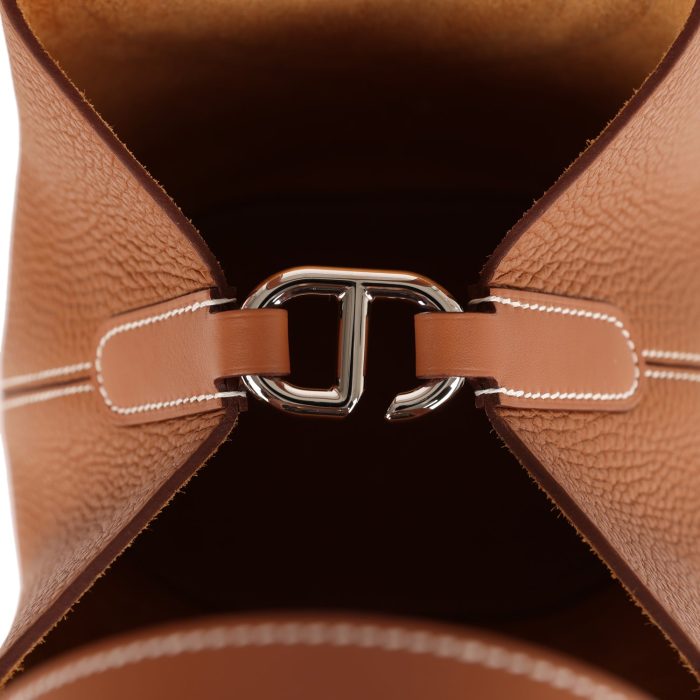 Handmade Bag HITL 18 Gold Clemence and Swift Gold Hardware - 图片 7