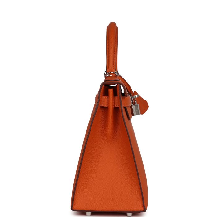 Handmade HKS 28 Orange Epsom Palladium Hardware - 图片 3