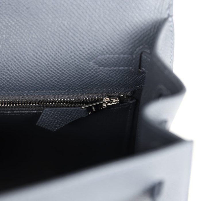 Handmade HKS 25 Ardoise Epsom Electrum Hardware - 图片 8