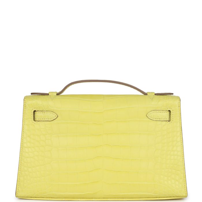 Handmade HKP Lime Matte Alligator Palladium Hardware - 图片 4