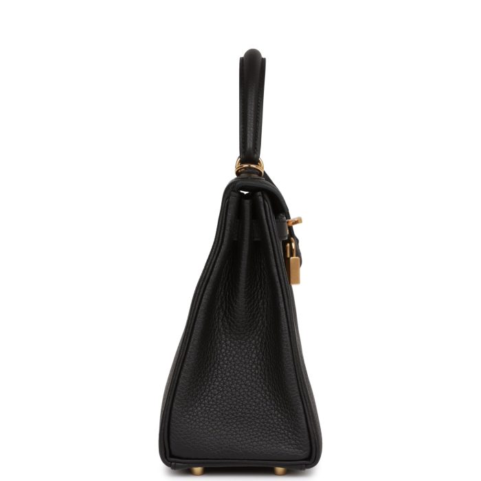 Handmade HKR 25 Black Togo Gold Hardware - 图片 3