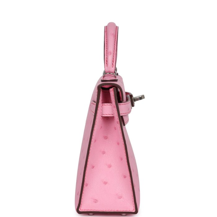 Handmade HKS 20 Bubblegum Ostrich Palladium Hardware - 图片 4