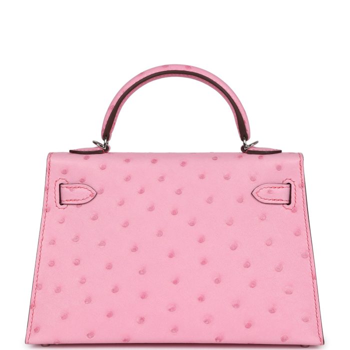 Handmade HKS 20 Bubblegum Ostrich Palladium Hardware - 图片 5