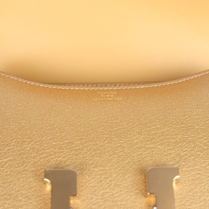 Handmade Bag HC 18 Dore Chamkilight Chevre Permabrass Hardware - 图片 7