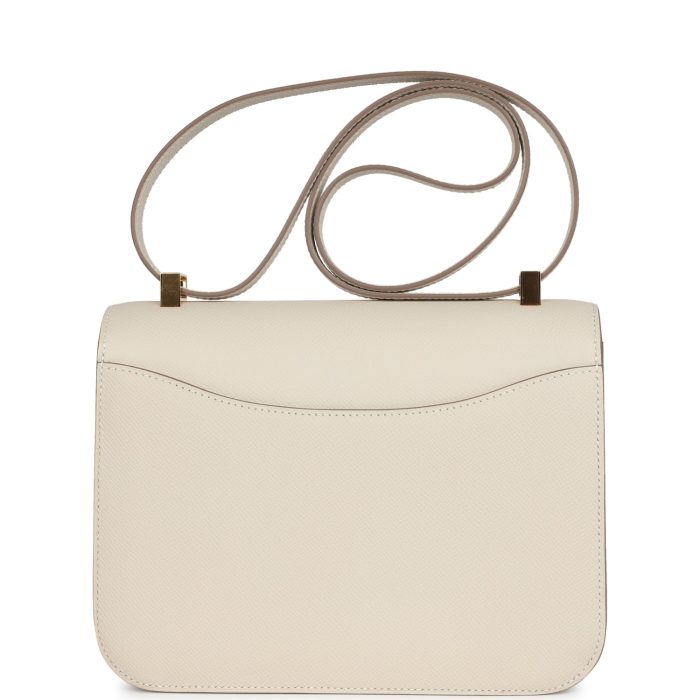 Handmade Bag HC 1-24 Craie Epsom Gold Hardware - 图片 4