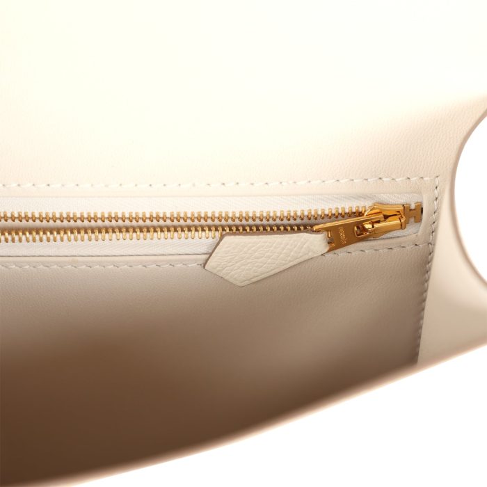 Handmade Bag HC 1-24 Craie Epsom Gold Hardware - 图片 9