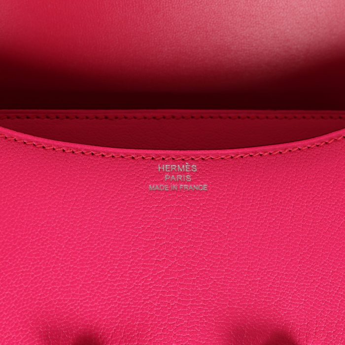 Handmade Bag HC 18 Rose Pop Chevre Chamkila Palladium Hardware - 图片 7