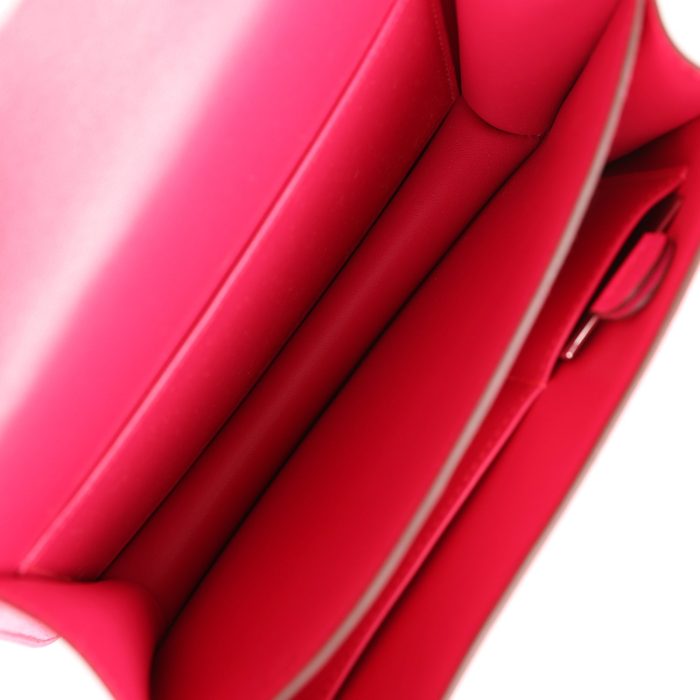 Handmade Bag HC 18 Rose Pop Chevre Chamkila Palladium Hardware - 图片 8