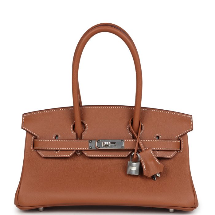 Handmade Bag HSB Light 29 Gold Evercolor Palladium Hardware