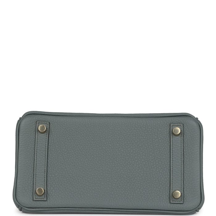 Handmade Bag HB 25 Vert Amande Togo Gold Hardware - 图片 5