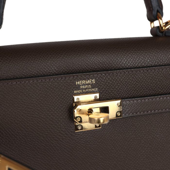 Handmade HKS 25 Ecorce Epsom Gold Hardware - Image 6