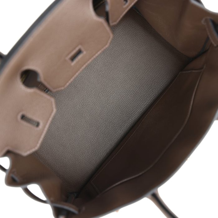 Handmade Bag HB 30 Ecorce Togo Gold Hardware - 图片 7