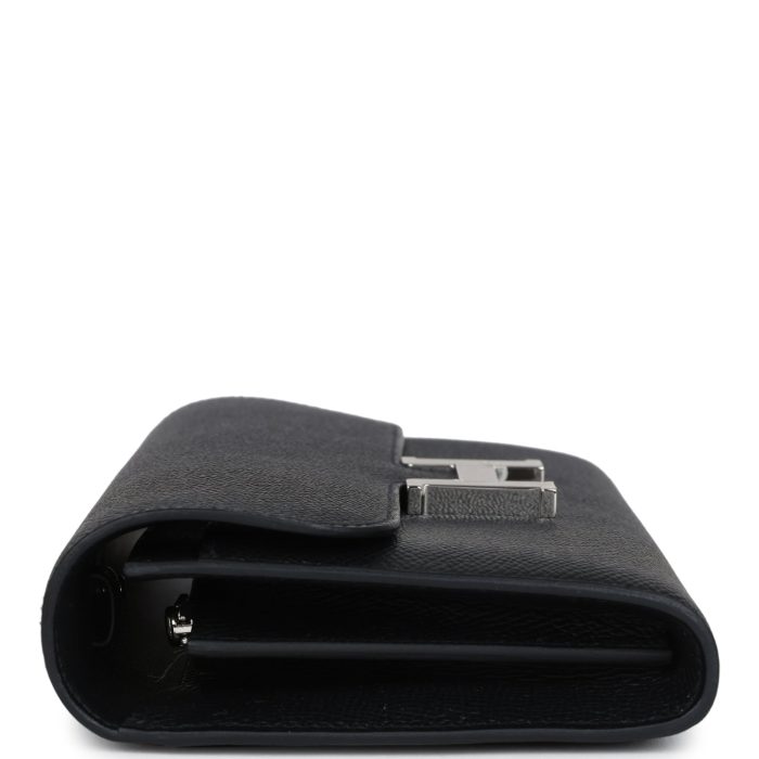 Handmade Bag HC Wallet To Go Black Epsom Palladium Hardware - 图片 3