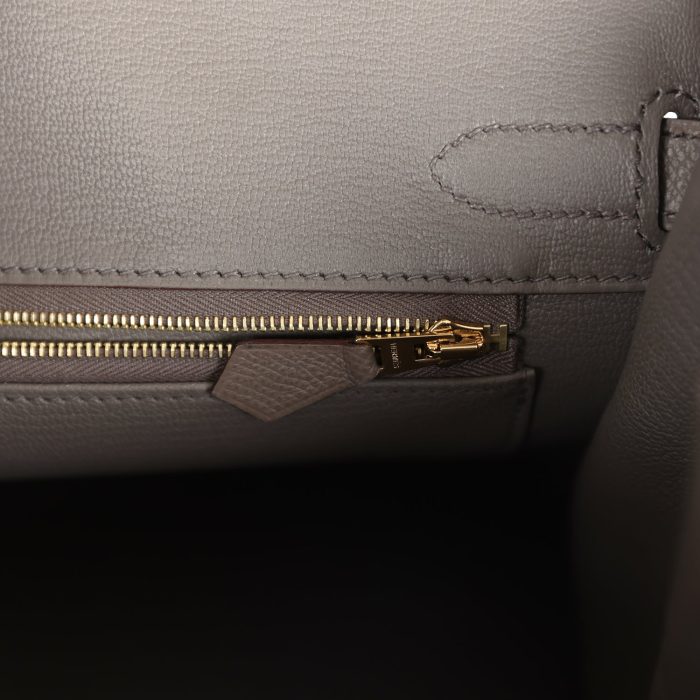 Handmade Bag HB 30 Etain Epsom Gold Hardware - 图片 8