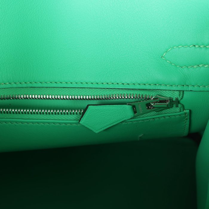 Handmade Bag HB 25 Vert Comics Swift Palladium Hardware - 图片 8