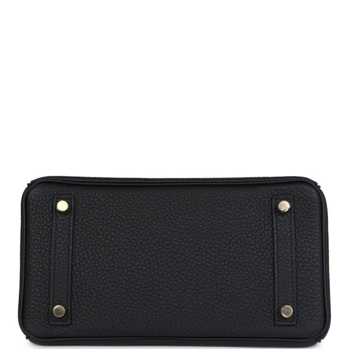 Handmade Bag HB 25 Black Togo Gold Hardware - 图片 5