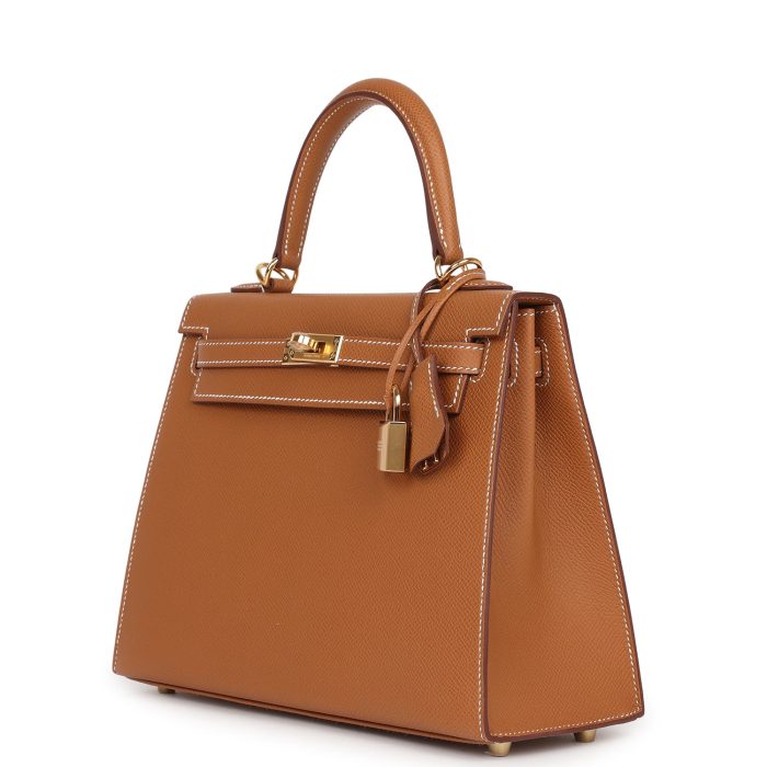 Handmade HKS 25 Gold Epsom Gold Hardware - 图片 3