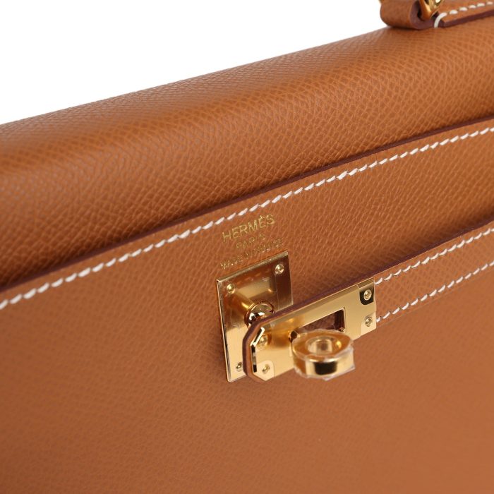 Handmade HKS 25 Gold Epsom Gold Hardware - 图片 7