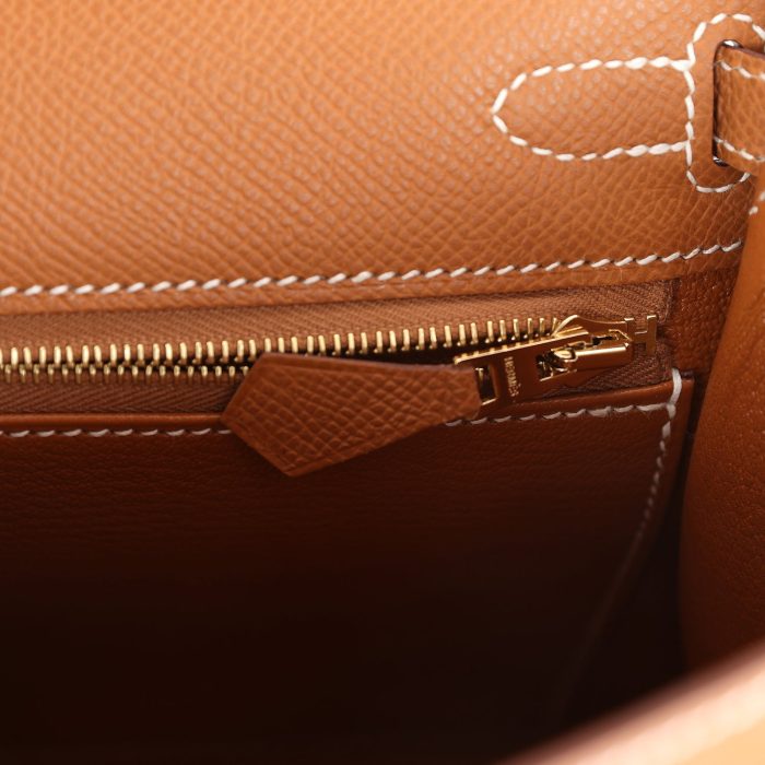 Handmade HKS 25 Gold Epsom Gold Hardware - 图片 8