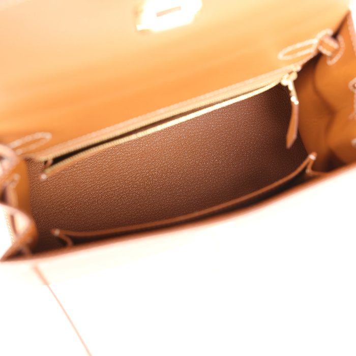 Handmade HKS 25 Gold Epsom Gold Hardware - 图片 9
