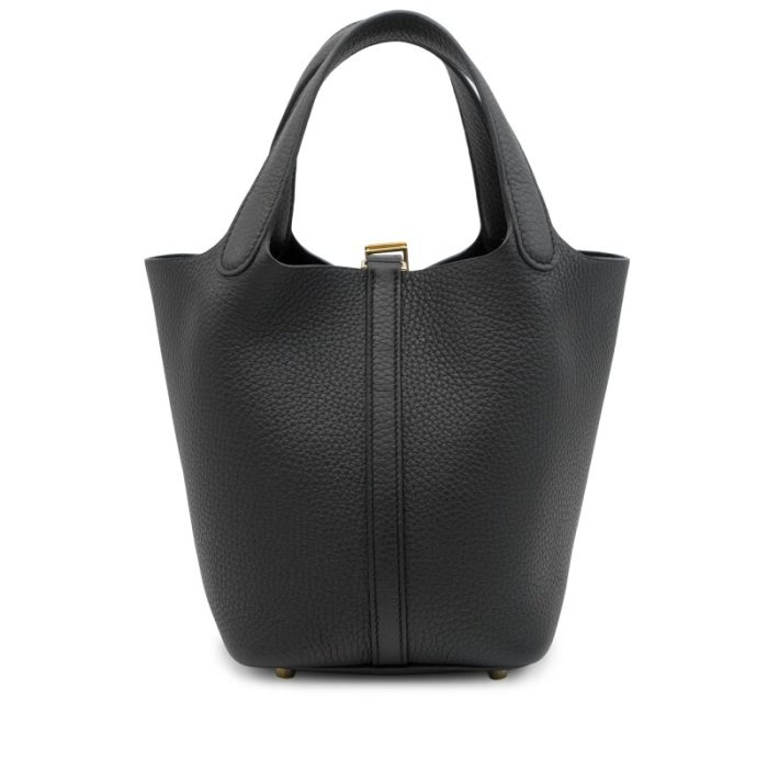 Handmade HPL 18 Black Clemence Gold Hardware - 图片 4