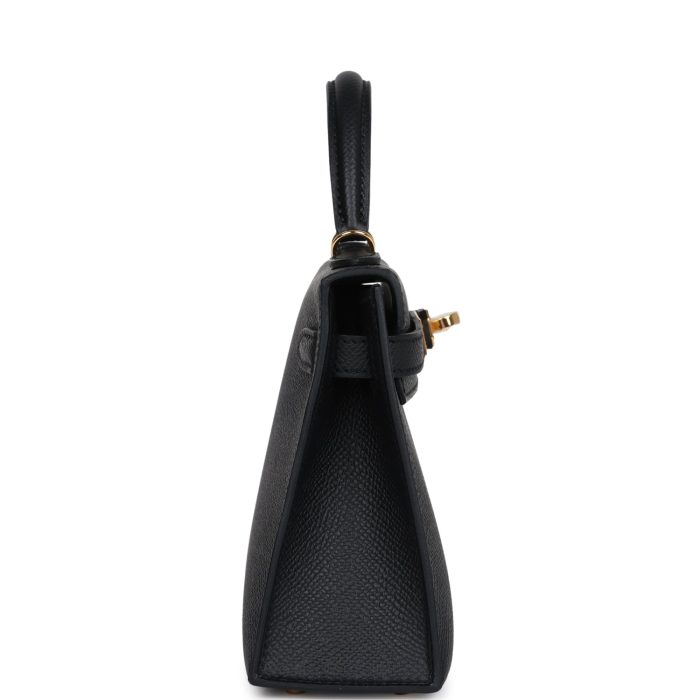 Handmade HKS 20 Black Epsom Gold Hardware - 图片 4