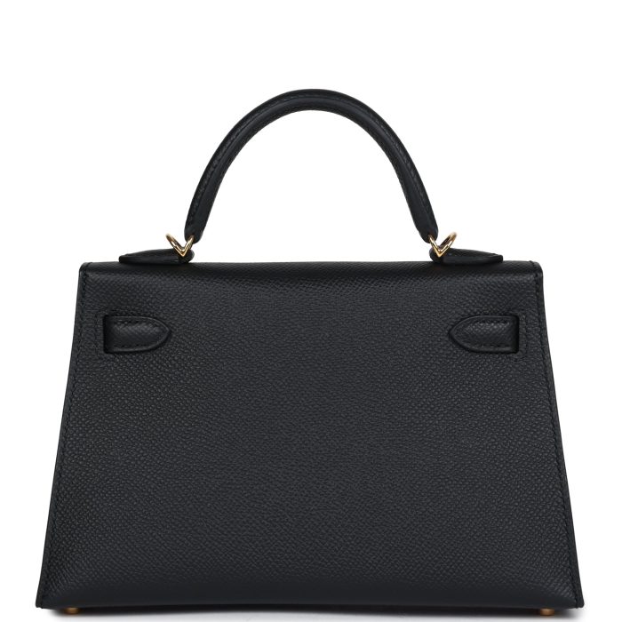 Handmade HKS 20 Black Epsom Gold Hardware - 图片 5
