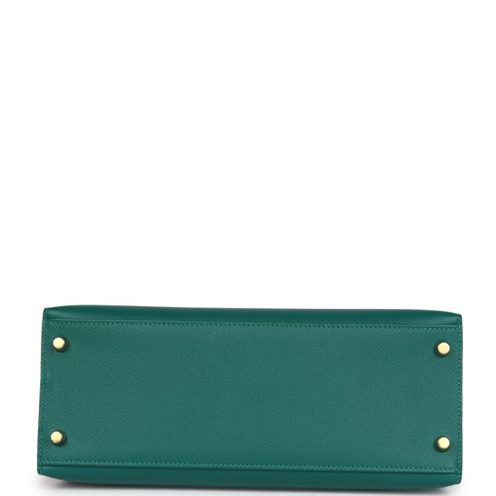Handmade HKS 28 Malachite Epsom Gold Hardware - 图片 6