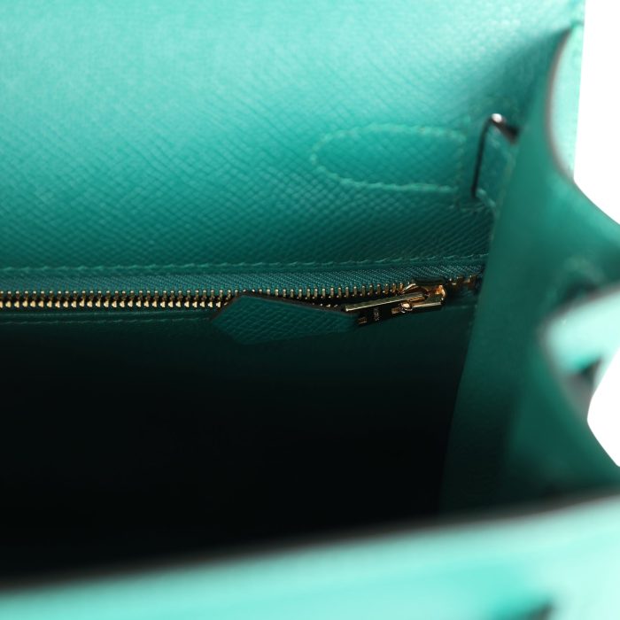 Handmade HKS 28 Malachite Epsom Gold Hardware - 图片 9