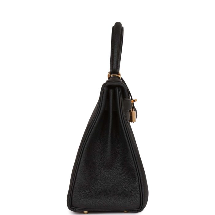 Handmade HKR 28 Black Togo Gold Hardware - 图片 3