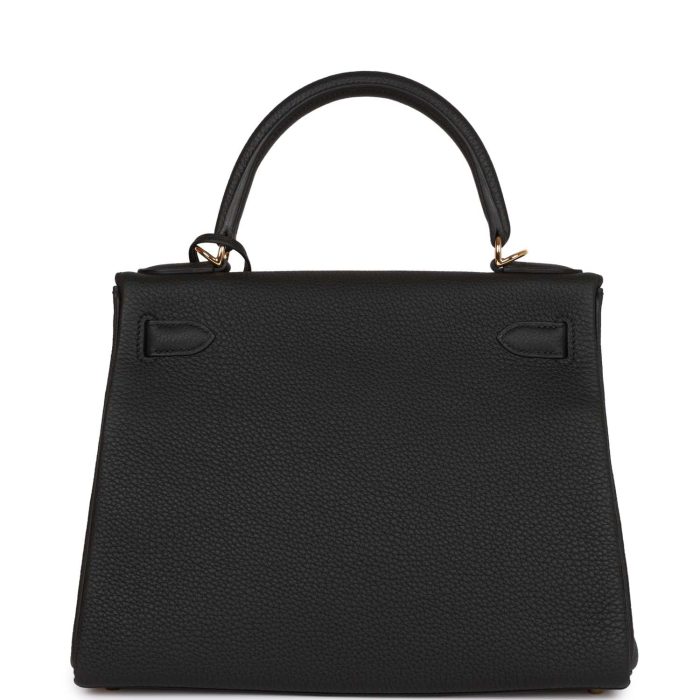 Handmade HKR 28 Black Togo Gold Hardware - 图片 4