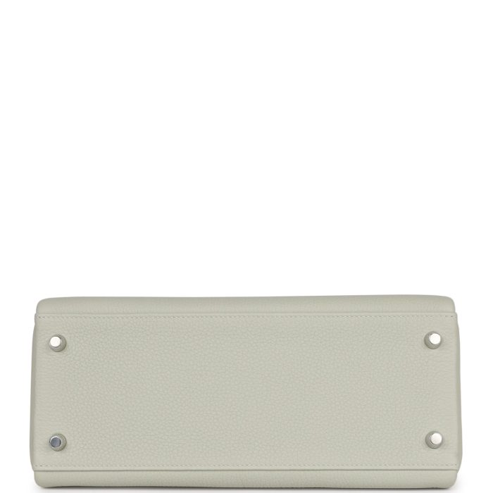 Handmade HKR 28 Gris Neve Togo Palladium Hardware - 图片 6