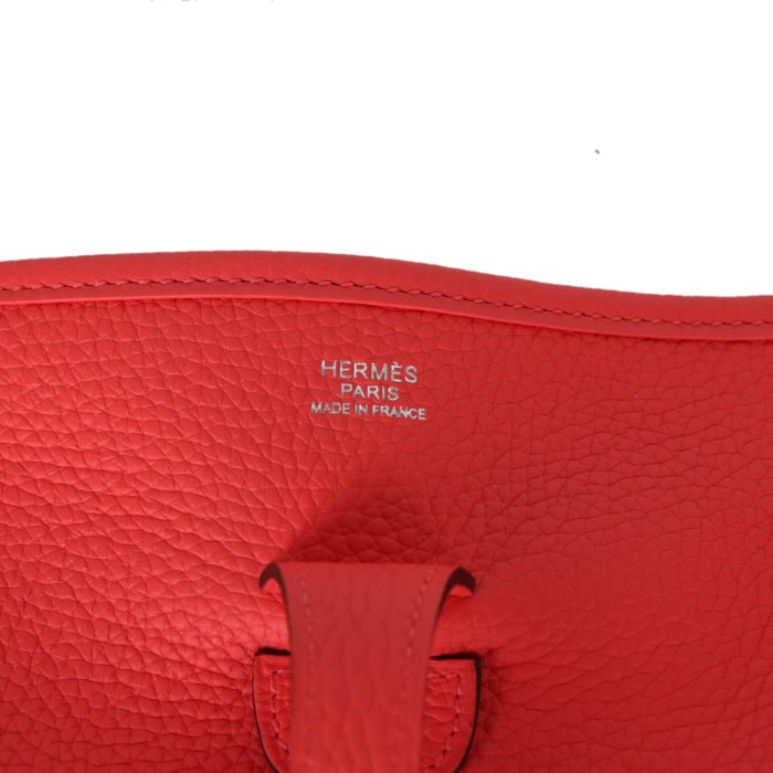 Handmade Bag HE III PM Rose Texas Clemence Palladium Hardware - 图片 7