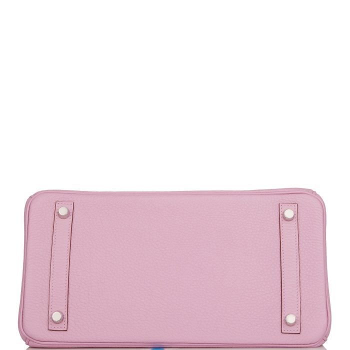 Handmade Bag HB 30 Mauve Sylvestre Clemence Palladium Hardware：圖片 5