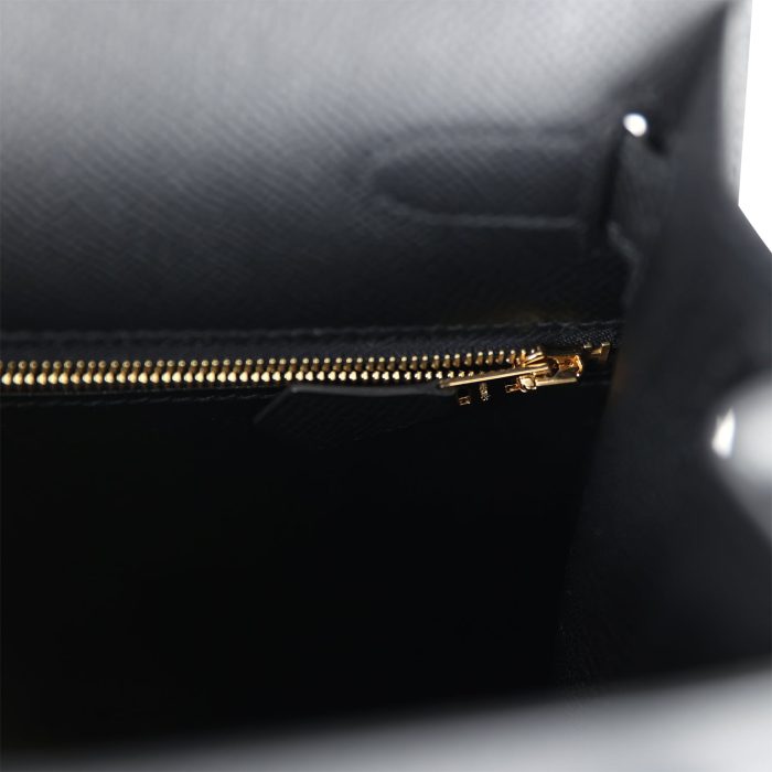 Handmade HKS 28 Black Epsom Gold Hardware：圖片 9