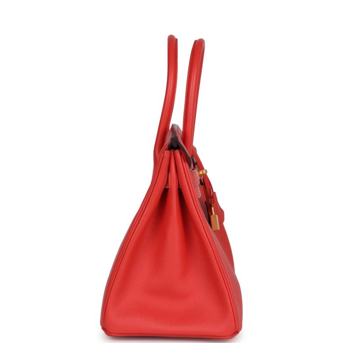 Handmade Bag HB 30 Rose Jaipur Epsom Gold Hardware - 图片 3