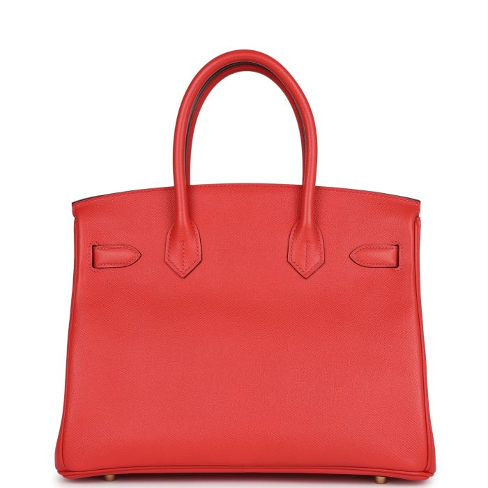 Handmade Bag HB 30 Rose Jaipur Epsom Gold Hardware - 图片 4