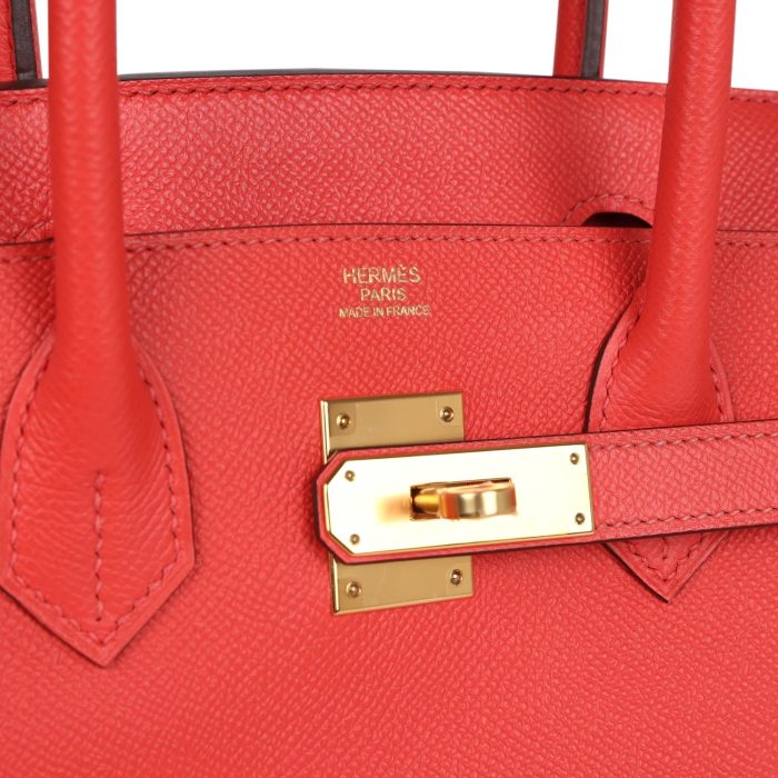Handmade Bag HB 30 Rose Jaipur Epsom Gold Hardware - 图片 6
