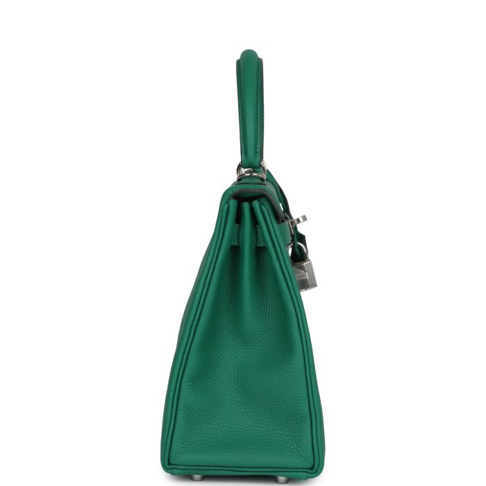 Handmade HKR 25 Vert Vertigo Togo Palladium Hardware - 图片 3